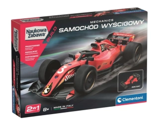 SAMOCHÓD WYŚCIGOWY FORMUŁA 1 BOLID FORMUŁY LABORATORIUM MECHANIKI CLEMENTONI