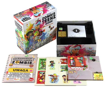 OUTLET ZOMBIE TEENZ EWOLUCJA planszowa kooperacyjna imprezowa legacy GRA ROKU 2021
