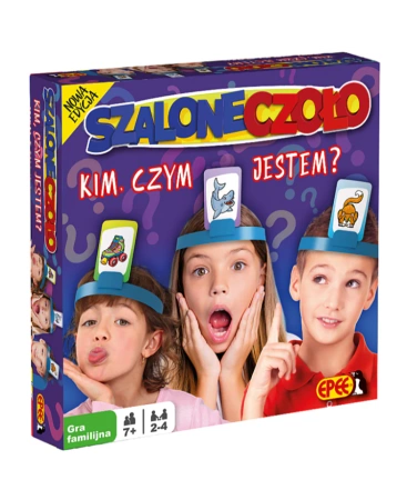 SZALONE CZOŁO EPEE gra planszowa dla dzieci czółko zgadnij kim czym jestem