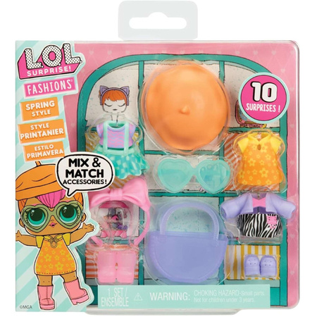 KOMPLET UBRANEK DLA LALEK LOL SURPRISE SUPRISE UBRANKA DO LALKI KAWAII
