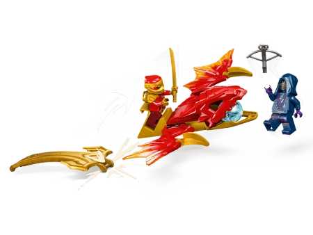 OUTLET LEGO 71801 Ninjago SMOK KAIA klocki +2 figurki Ninja zestaw Miecz Katana