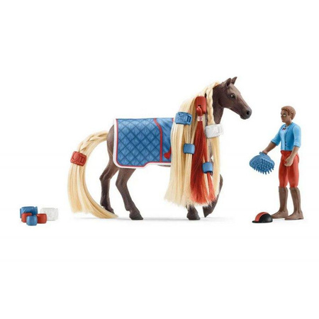 Schleich ZESTAW STARTOWY konie koń PIĘKNE WŁOSY 42586 LEO I ROCKY Sofia's Beauties