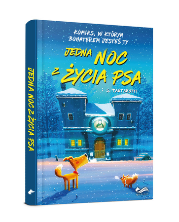 JEDNA NOC Z ŻYCIA PSA książka dzień psa komiks paragrafowy psy gra o psach