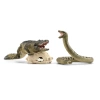 Schleich 42625 ZWIERZĘTA FIGURKI dla dzieci krokodyl wąż jajka jaja gniazdo