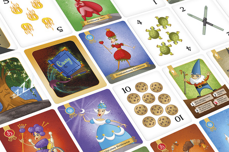 ŚPIĄCE KRÓLEWNY 2 GRA PLANSZOWA KARCIANA KARTY DLA DZIECI RODZINY SENIORÓW