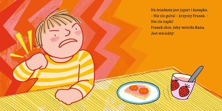 BASIA FRANEK I HUMORY edukacyjna książeczka książka o emocjach dla dzieci