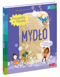 MYDŁO ZABAWA I NAUKA książka dla dzieci akademia duże wielkie bańki mydlane