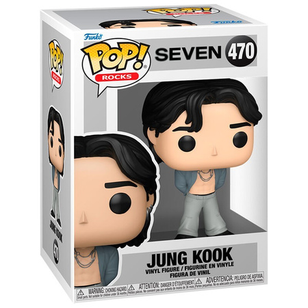 Funko POP! BTS K-pop figurka Seven Jung Kook PIĘKNA duża głowa ROCKS