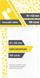 Koszulki Rebel 41x63 Mini American 100 SZT