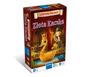 LEGENDY POLSKIE ZŁOTA KACZKA gra planszowa dla dzieci przedszkole szkoła