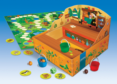 Grzybobranie w zaczarowanym lesie gra planszowa dla dzieci 4+ grzybki PL