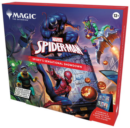 Scene Box Marvel's Spider-Man Spidey's Spectacular Showdown zestaw kart karty MtG Magic the Gathering 2025