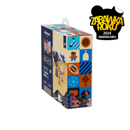 MARIOINEX SAMOLOT WEDLA FABRYKA CZEKOLADY WEDEL WAFFLE klocki wafle