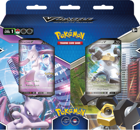 OUTLET Pokémon Go TCG V Battle Deck Mewtwo Melmetal +KOD ORYGINALNE KARTY