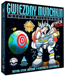 OUTLET Munchkin gwiezdny edycja jubileuszowa RPG karciana planszowa sci-fi