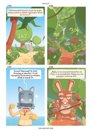 PIRACI KLĄTWA WYSPY KOMIKS PARAGRAFOWY DLA DZIECI książka gra misje PRZYGODA