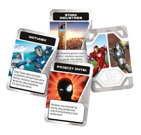 OUTLET Marvel DAGGER gra planszowa kooperacyjna superbohaterowie ratuj Ziemię