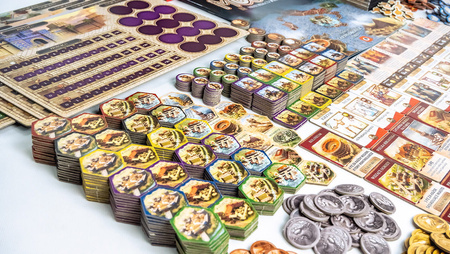 Mosaic gra planszowa strategiczna Portal Games cywilizacja budowa rozwój