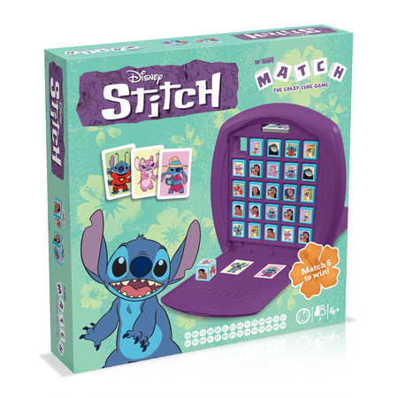 Match STITCH gra planszowa sticz stich zabawka dla dzieci POLSKA EDYCJA