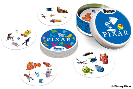 DOBBLE DISNEY gra planszowa dla dzieci doble dople PIXAR EKOLOGICZNE