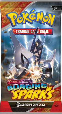 Surging Sparks booster Pokemon TCG saszetka karty ORYGINALNE KARTY