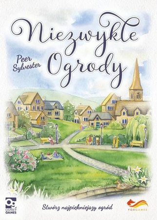 Niezwykłe ogrody gra planszowa strategiczna budowanie ogrodu PIĘKNA 14+