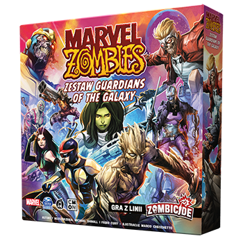 Marvel Zombies Guardians of Galaxy DODATEK gra planszowa przygodowa 14+