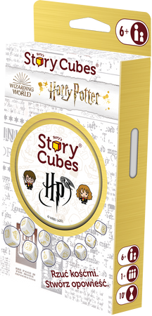 KOŚCI OPOWIEŚCI Story Cubes Harry Potter kostki do gry PUSZKA Ekologiczna