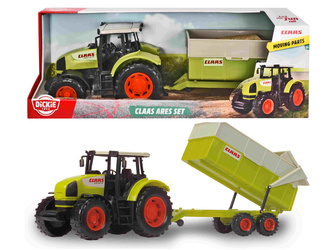 Outlet TRAKTOR CLASS ARES +WYWROTKA ciągnik dla dzieci pojazd rolniczy