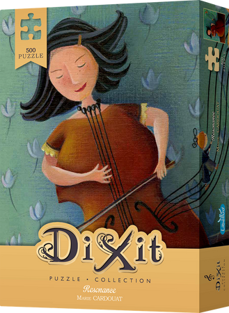 OUTLET DIXIT MINI ROZSZERZENIE DODATEK KARTA PROMO do gra planszowa +PUZZLE 500 Resonance