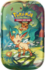 Pokemon Prismatic Evolutions Leafeon Tin Puszka 2 boostery ORYGINALNE KARTY