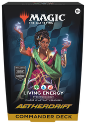 Aetherdrift Talia Commander Living Energy Magic the Gathering MtG