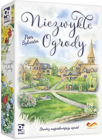 Niezwykłe ogrody gra planszowa strategiczna budowanie ogrodu PIĘKNA 14+