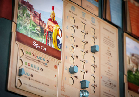 Khora Rozkwit Imperium gra planszowa Portal Games cywilizacyjna strategia