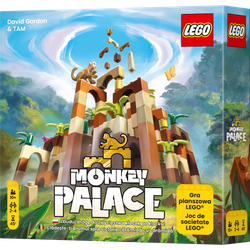 LEGO gra planszowa Monkey Palace rodzinna karty płytka konstrukcyjna klocki