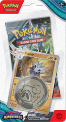 Pupitar karta + MONETA +booster karty Pokemon TCG Checklane Twilight Masquerade ORYGINALNE KARTY