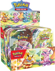 Pokemon TCG: Scarlet & Violet - Prismatic Evolutions - Mini tin BUNDLE 8