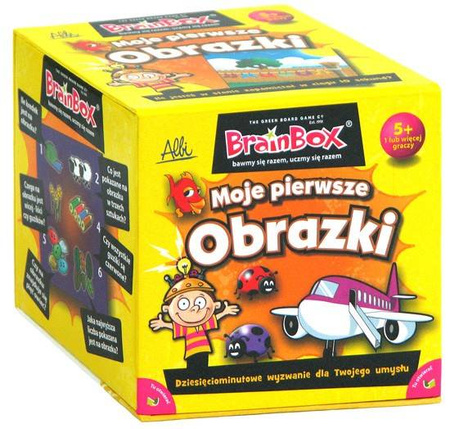 OUTLET BrainBox Moje pierwsze obrazki Brain Box 1-8 graczy