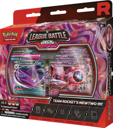 Pokemon TCG League Battle Deck Team Rocket's Mewtwo ex ORYGINALNE KARTY