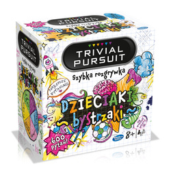 Trivial Pursuit Dzieciaki bystrzaki gra planszowa DLA DZIECI EDYCJA RODZINNA