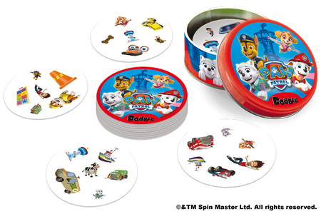 DOBBLE PSI PATROL GRA PLANSZOWA karty doble karciana ORYGINALNA EKOLOGICZNA