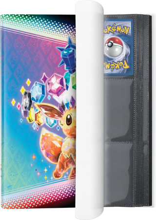 OUTLET Pokemon TCG Prismatic Evolutions Binder Collection Zestaw Album 5x booster ORYGINALNE KARTY