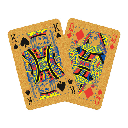 Waddingtons No 1 Gold 55 KART DO GRY POKER TYSIĄC OCZKO BRYDŻ KARTY PREMIUM