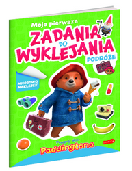 PRZYGODY MISIA PADDINGTONA Zadania Podróże nalepki naklejki dla dzieci