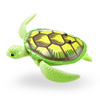 ROBO TURTLE ZURU ALIVE ROBOT PŁYWAJĄCY ŻÓŁW żółwik FIGURKA PŁYWA zielony