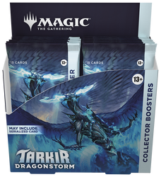 Collector Booster Box Tarkir: Dragonstorm karty MTG 12 boosterów Magic 2025 PREMIUM