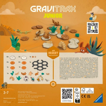 GRAVITRAX JUNIOR PUSTYNIA dodatek do zestawu element Zestaw uzupełniający