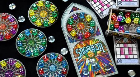 SAGRADA gra planszowa JESZCZE WIĘCEJ SZKŁA dodatek rozszerzenie DUŻE PIĘKNE