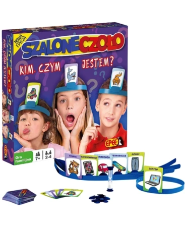 SZALONE CZOŁO EPEE gra planszowa dla dzieci czółko zgadnij kim czym jestem