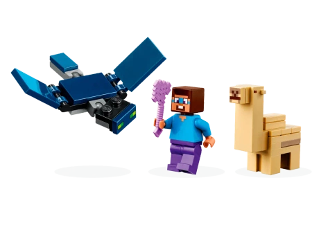 Klocki LEGO Minecraft 21251 Pustynna wyprawa Stevea